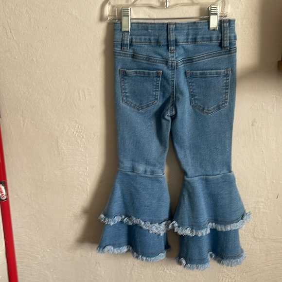 GOGO STAR BLUE FLARE JEANS - Picture 4 of 6